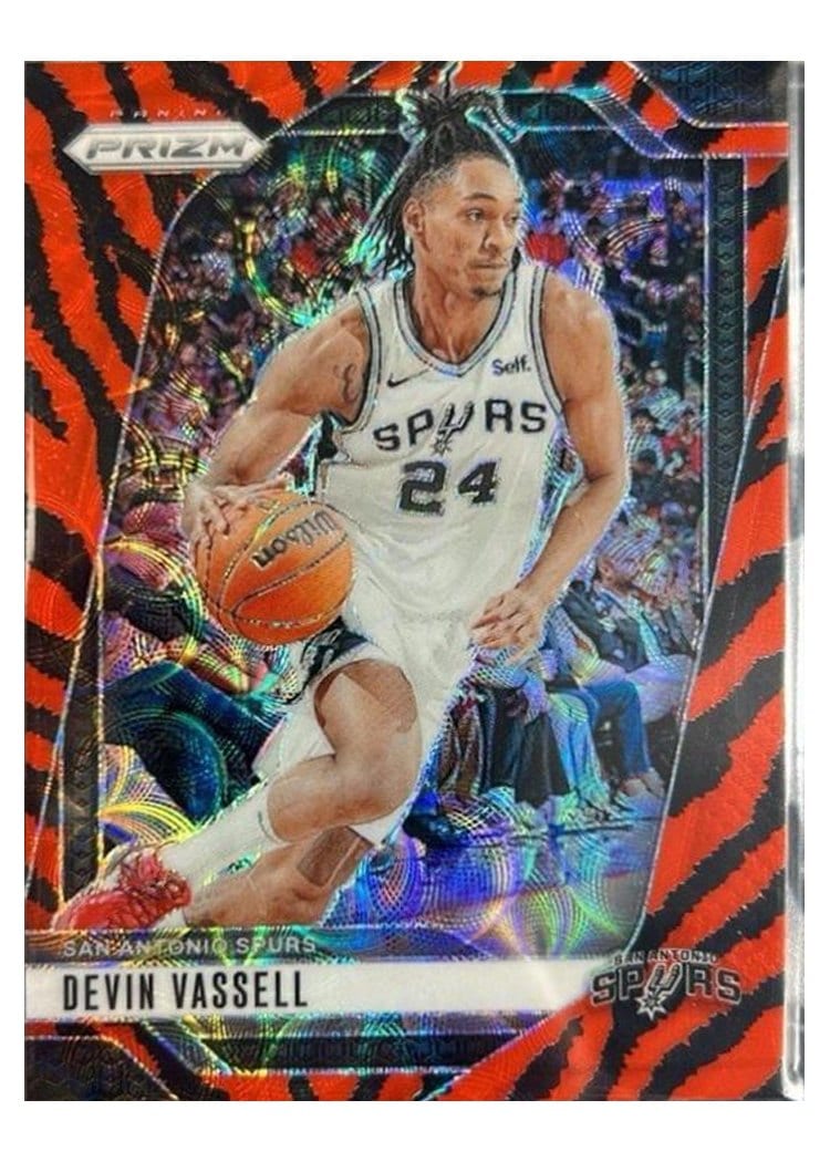 2024-25 Panini Prizm Base Set Devin Vassell #25 card