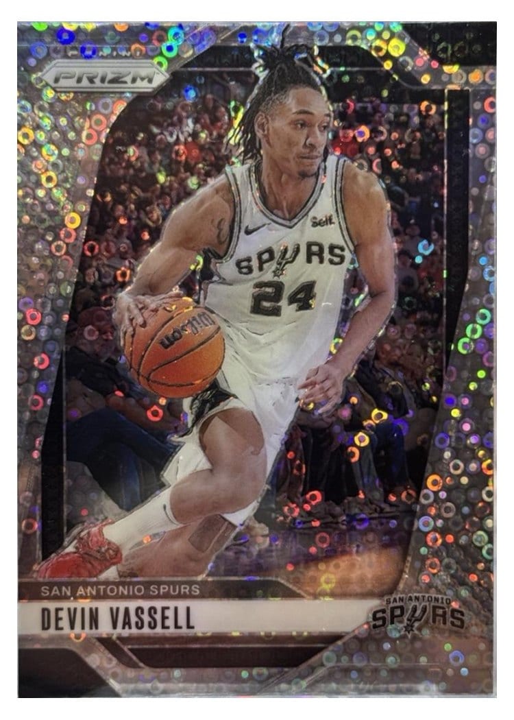 2024-25 Panini Prizm Base Set Devin Vassell #25 card