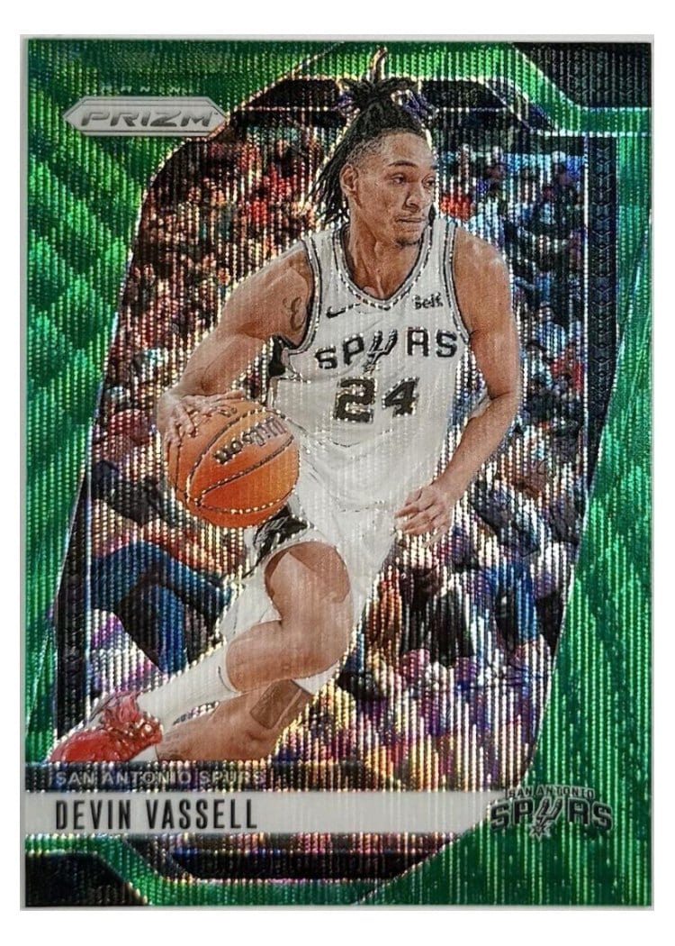 2024-25 Panini Prizm Base Set Devin Vassell #25 card