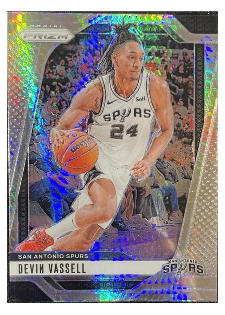 2024-25 Panini Prizm Base Set Devin Vassell #25 card