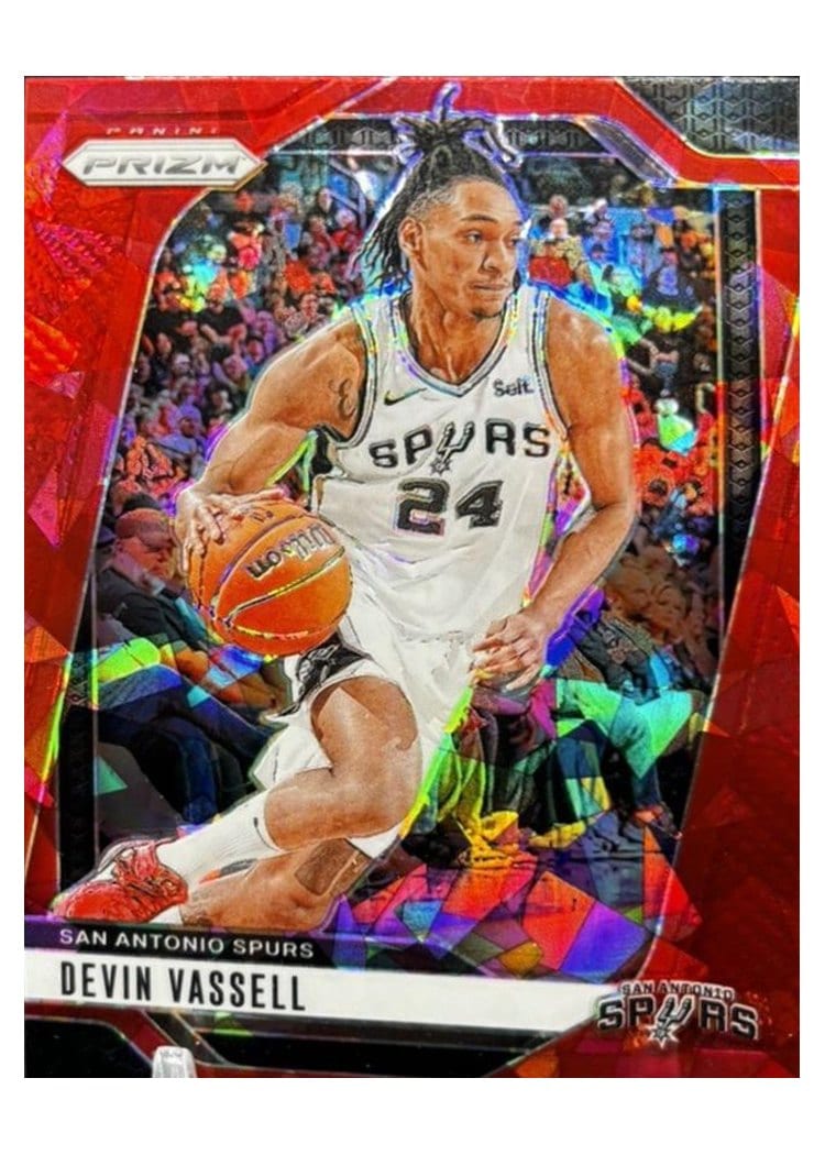 2024-25 Panini Prizm Base Set Devin Vassell #25 card