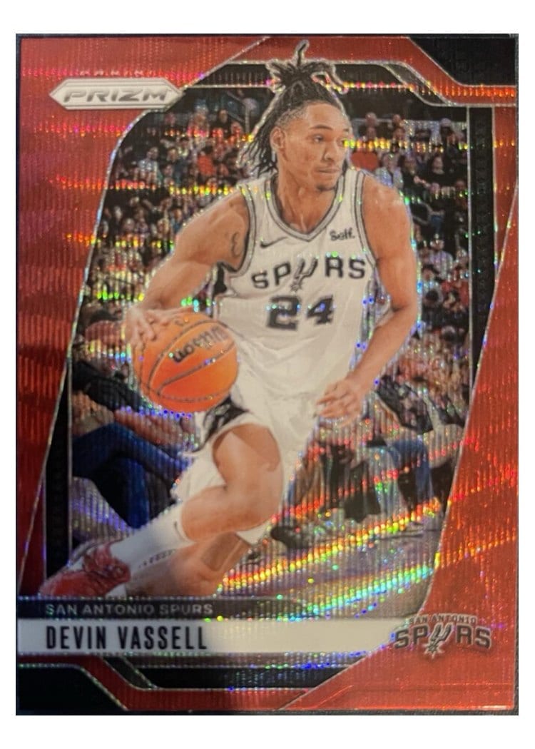 2024-25 Panini Prizm Base Set Devin Vassell #25 card