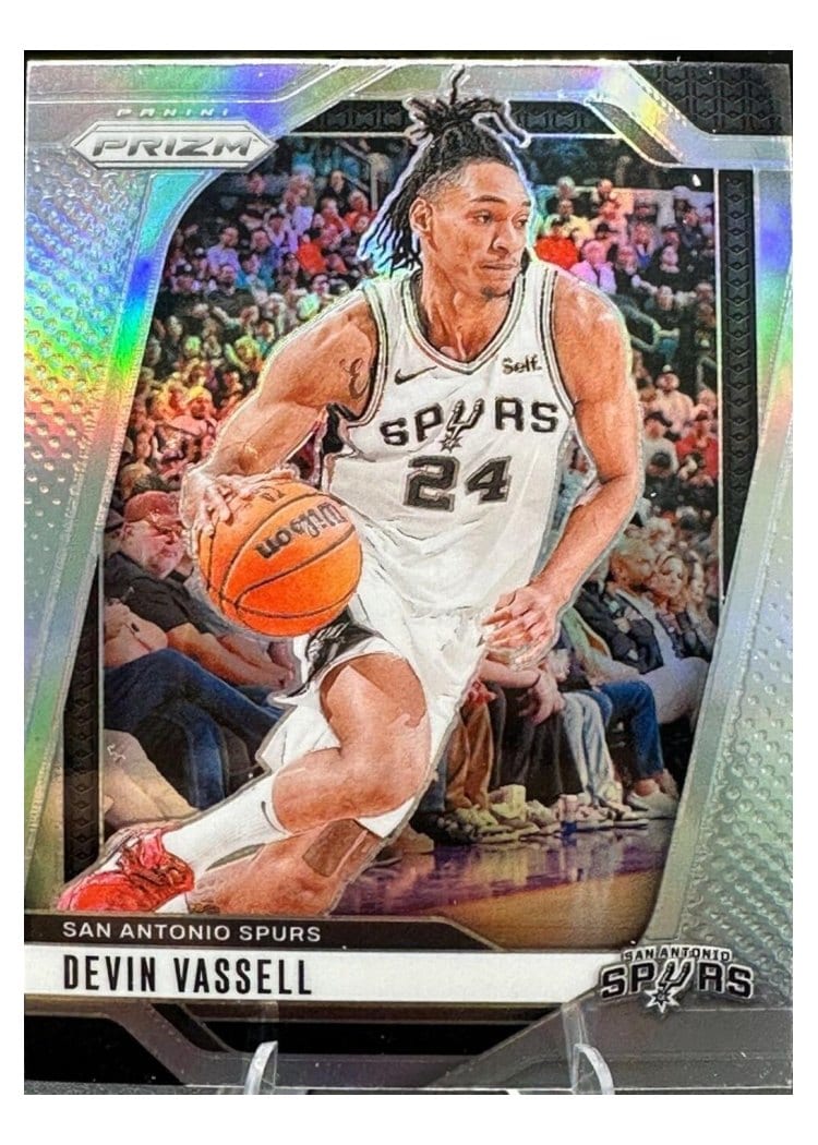 2024-25 Panini Prizm Base Set Devin Vassell #25 card
