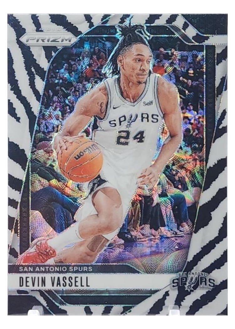 2024-25 Panini Prizm Base Set Devin Vassell #25 card