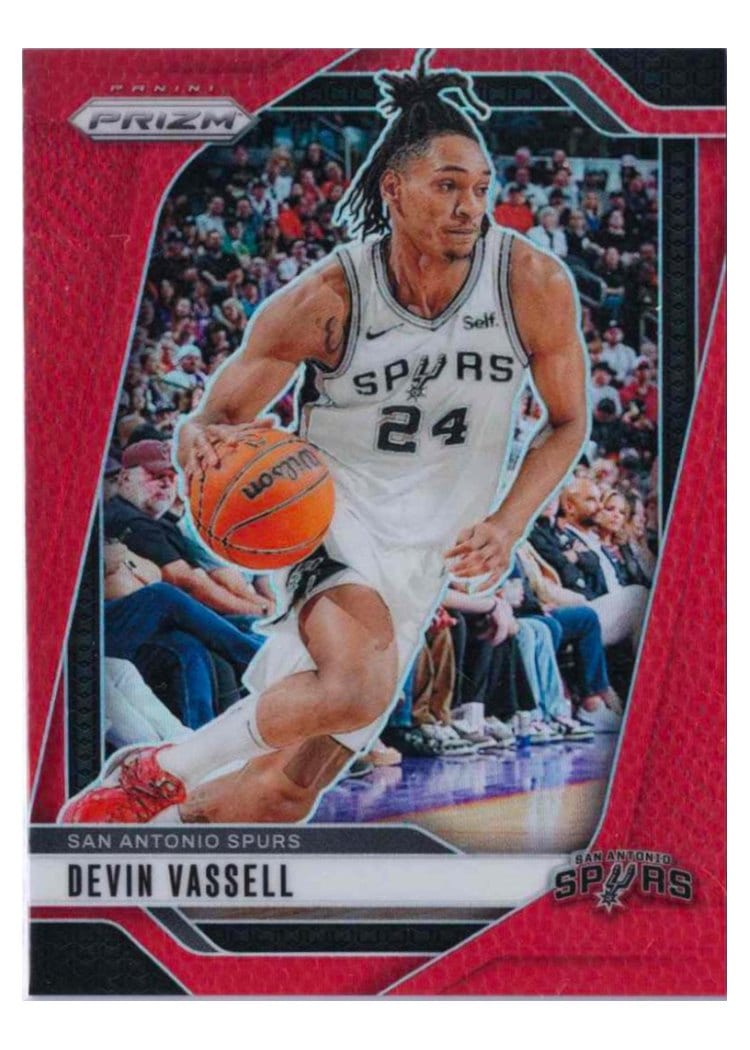 2024-25 Panini Prizm Base Set Devin Vassell #25 card