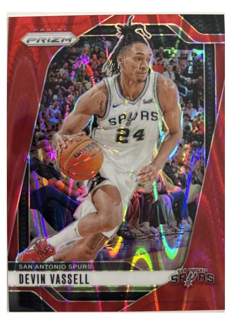 2024-25 Panini Prizm Base Set Devin Vassell #25 card