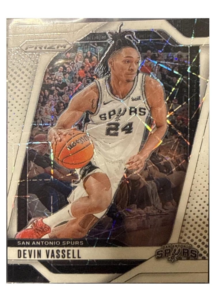 2024-25 Panini Prizm Base Set Devin Vassell #25 card