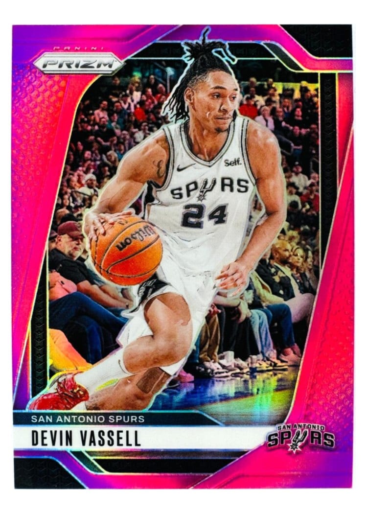 2024-25 Panini Prizm Base Set Devin Vassell #25 card