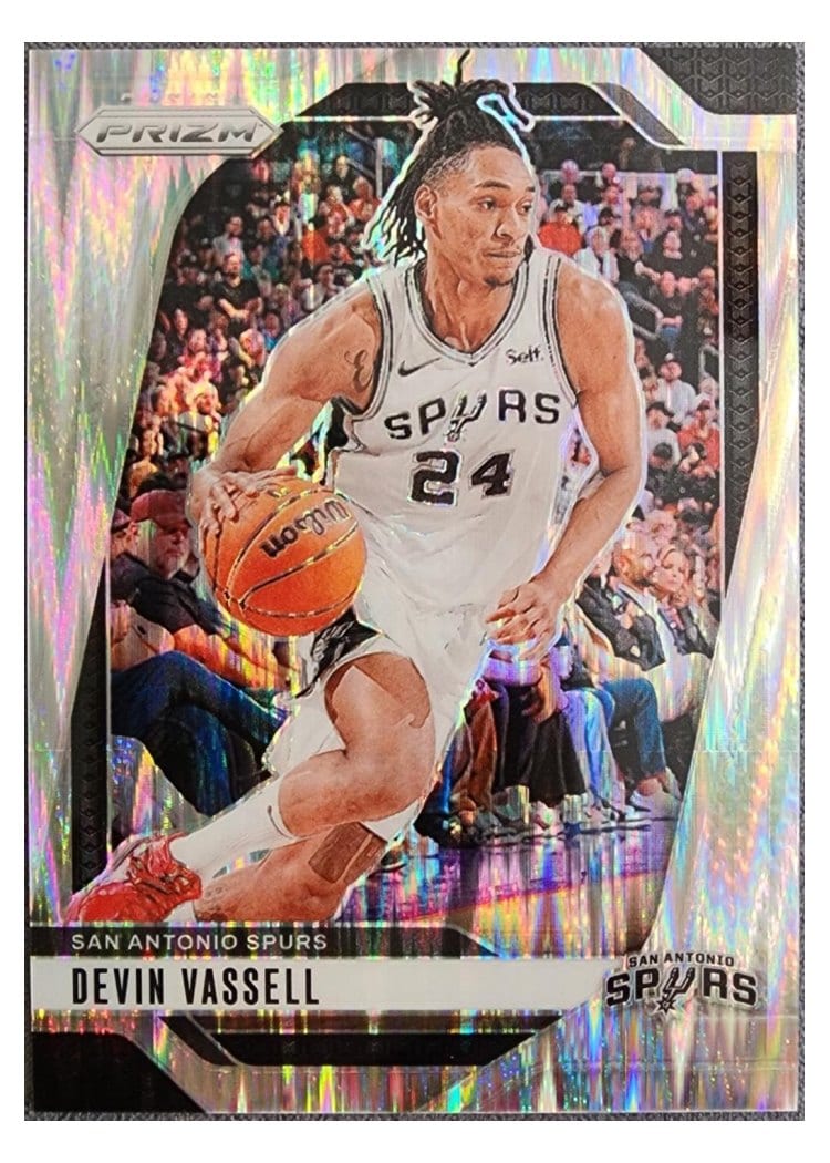 2024-25 Panini Prizm Base Set Devin Vassell #25 card