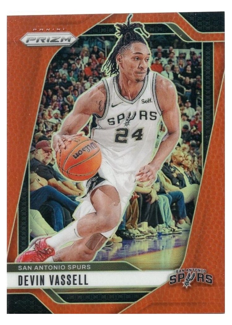 2024-25 Panini Prizm Base Set Devin Vassell #25 card