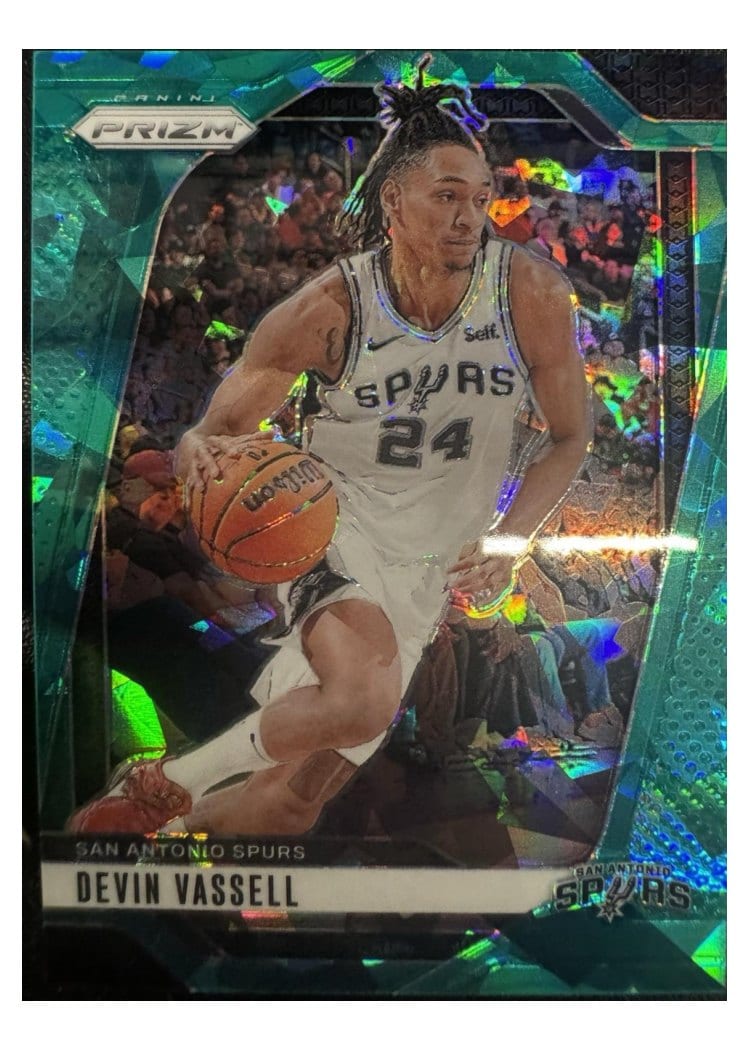 2024-25 Panini Prizm Base Set Devin Vassell #25 card
