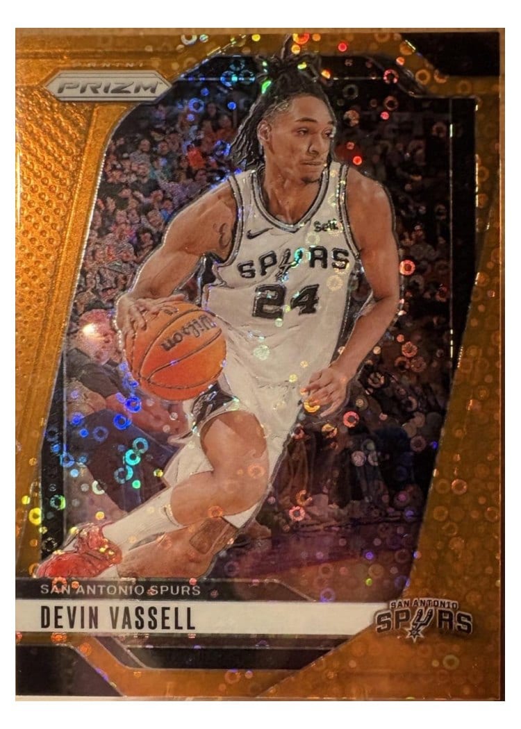 2024-25 Panini Prizm Base Set Devin Vassell #25 card