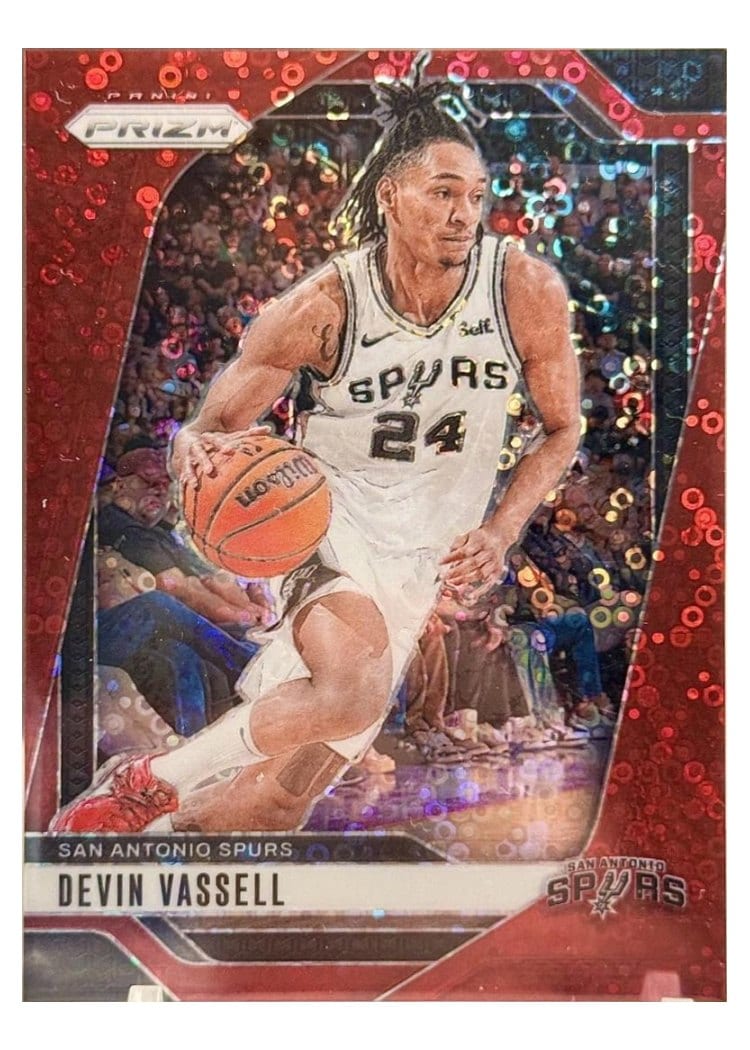 2024-25 Panini Prizm Base Set Devin Vassell #25 card