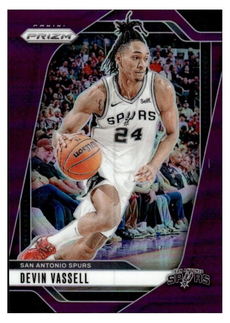 2024-25 Panini Prizm Base Set Devin Vassell #25 card