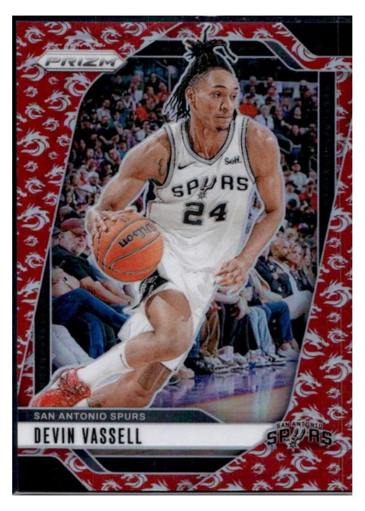 2024-25 Panini Prizm Base Set Devin Vassell #25 card