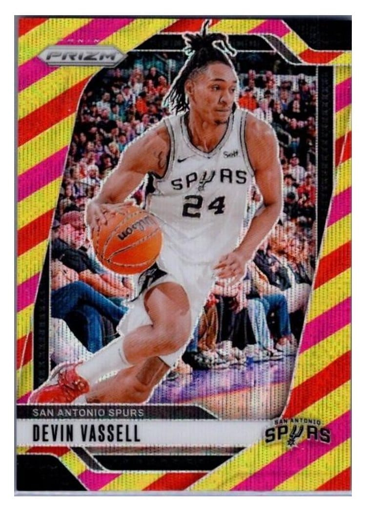 2024-25 Panini Prizm Base Set Devin Vassell #25 card