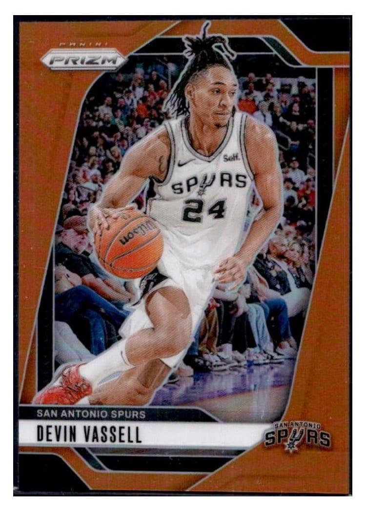 2024-25 Panini Prizm Base Set Devin Vassell #25 card