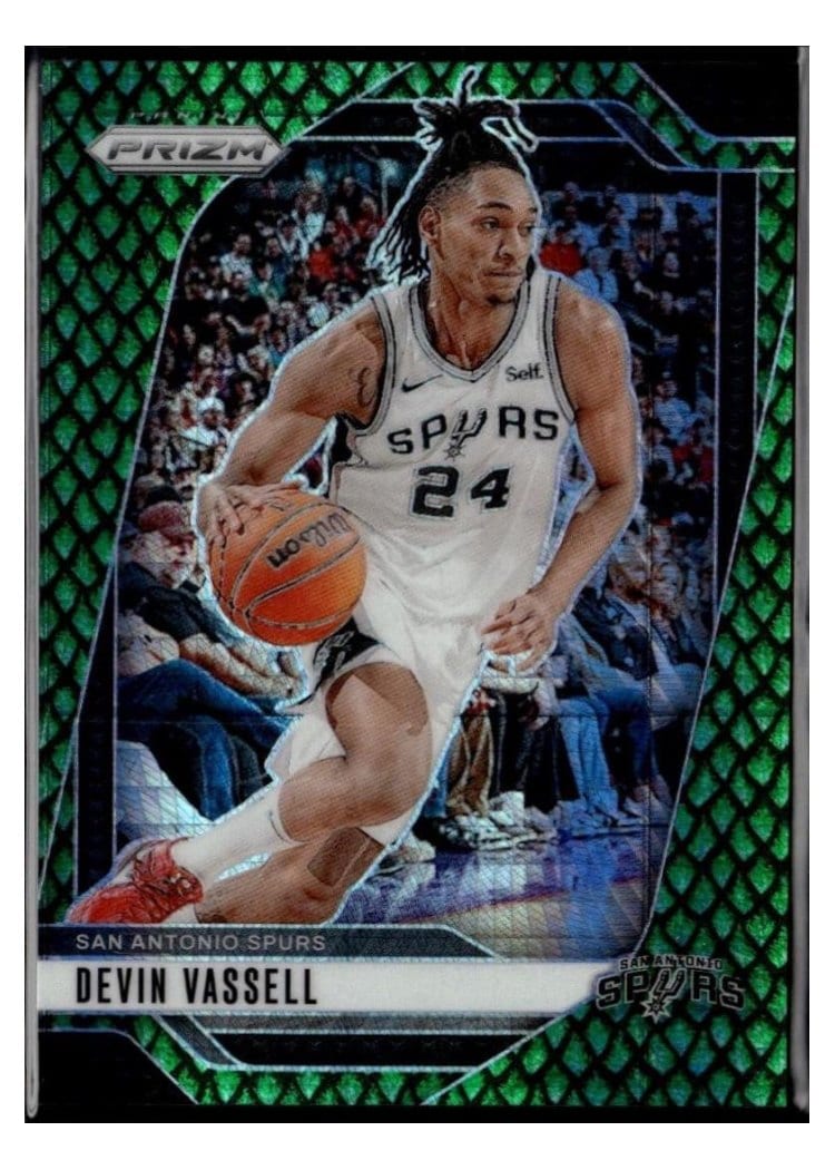 2024-25 Panini Prizm Base Set Devin Vassell #25 card