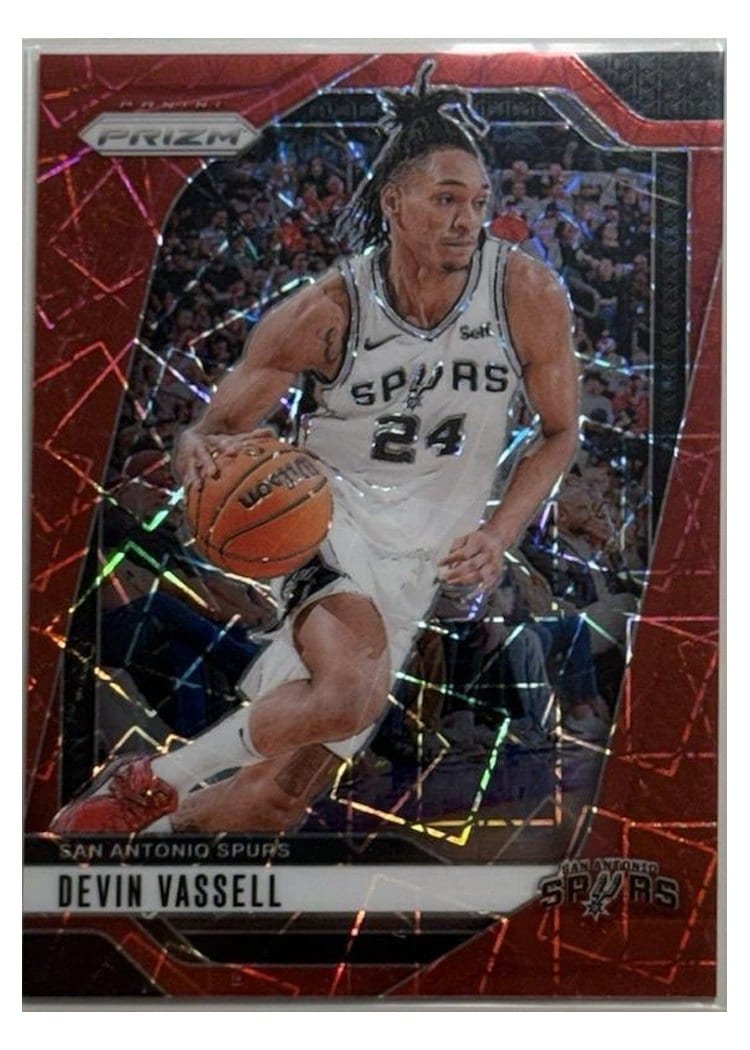 2024-25 Panini Prizm Base Set Devin Vassell #25 card