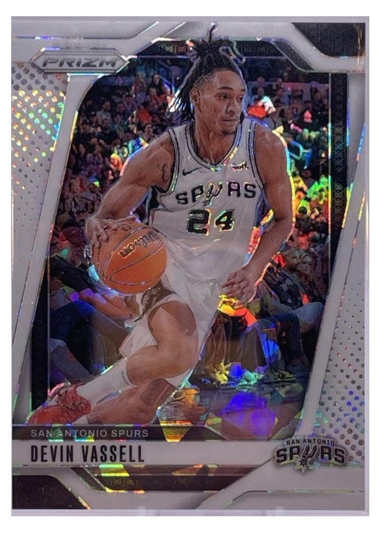 2024-25 Panini Prizm Base Set Devin Vassell #25 card