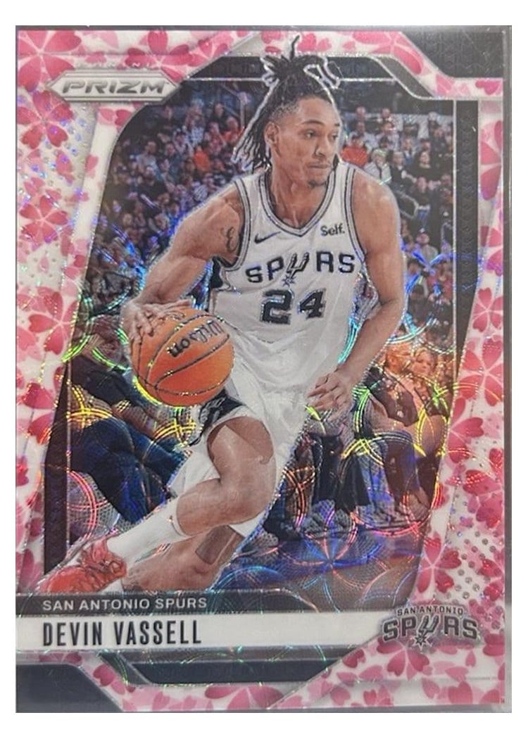 2024-25 Panini Prizm Base Set Devin Vassell #25 card