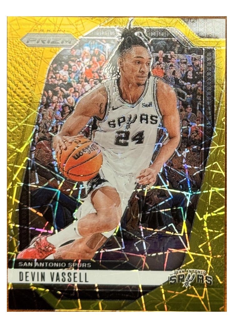 2024-25 Panini Prizm Base Set Devin Vassell #25 card