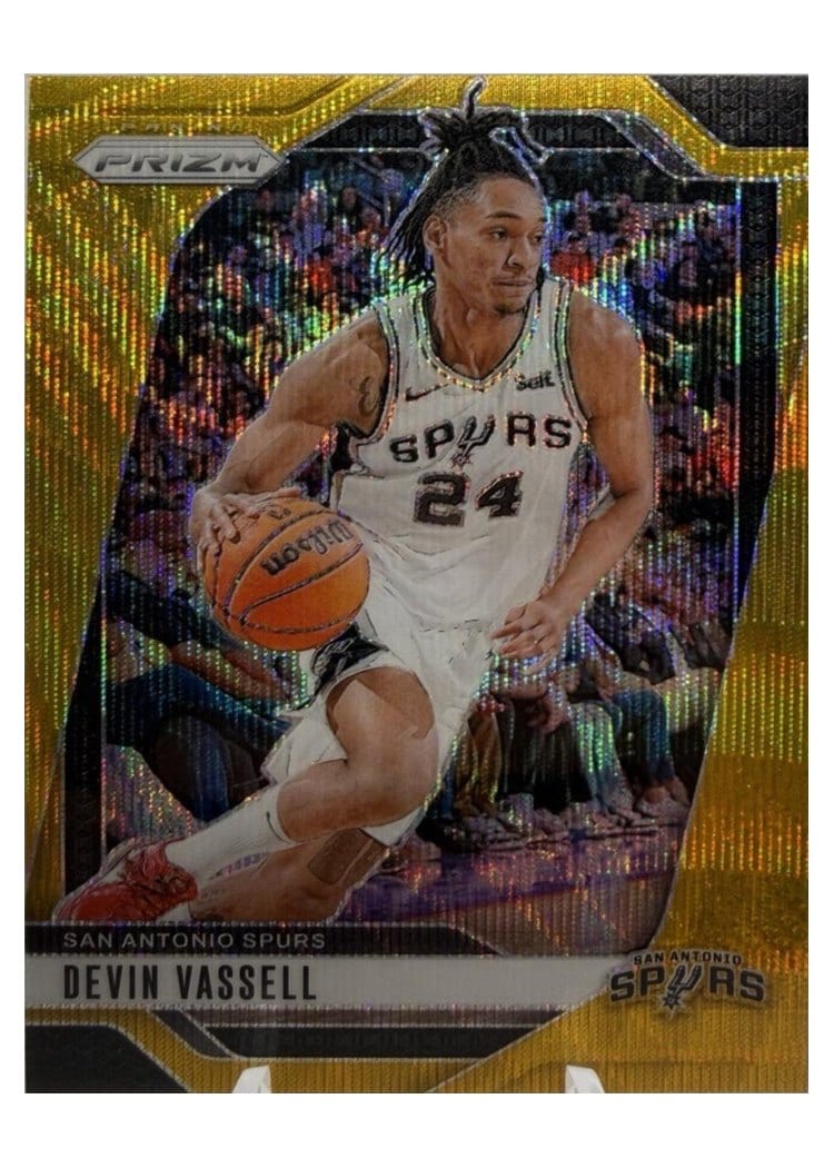 2024-25 Panini Prizm Base Set Devin Vassell #25 card