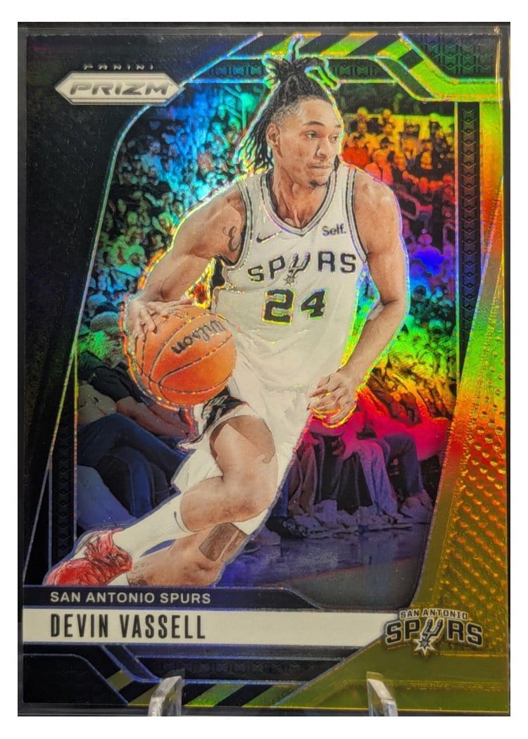 2024-25 Panini Prizm Base Set Devin Vassell #25 card