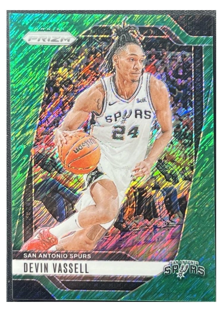 2024-25 Panini Prizm Base Set Devin Vassell #25 card