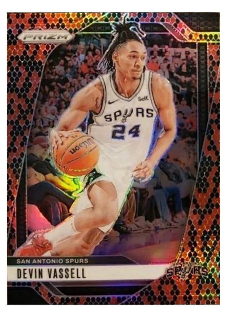 2024-25 Panini Prizm Base Set Devin Vassell #25 card
