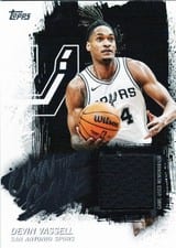 2025-26 Topps Own the Game Devin Vassell #OTGA-DV