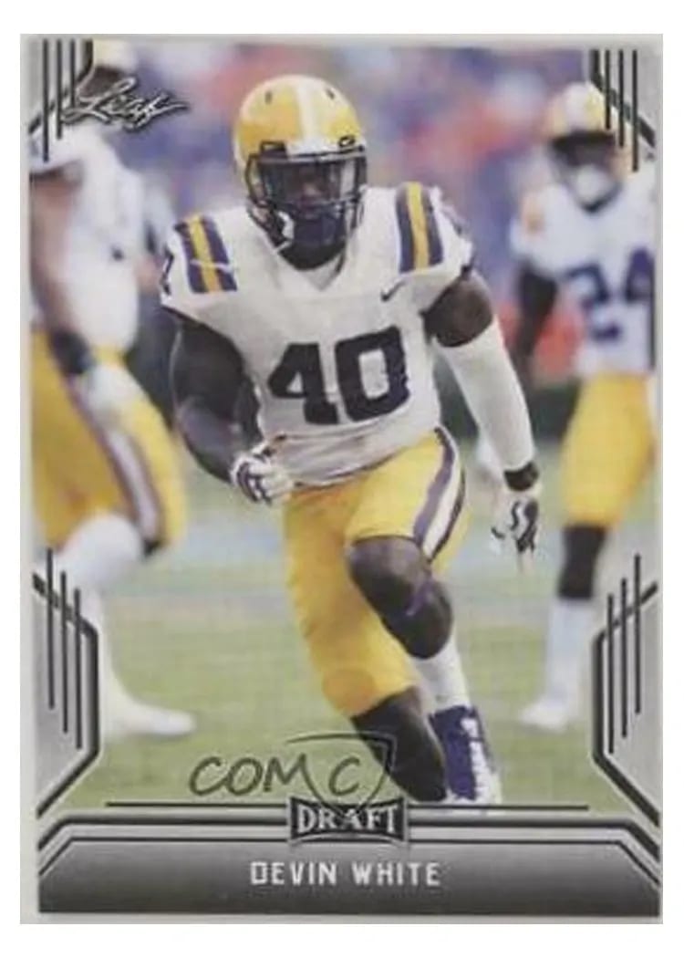 2019 Leaf Draft Devin White #23 card