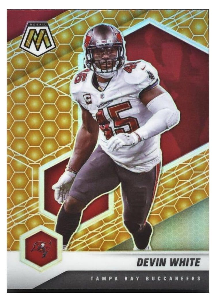 2021 Panini Mosaic Base Set Devin White #191 card