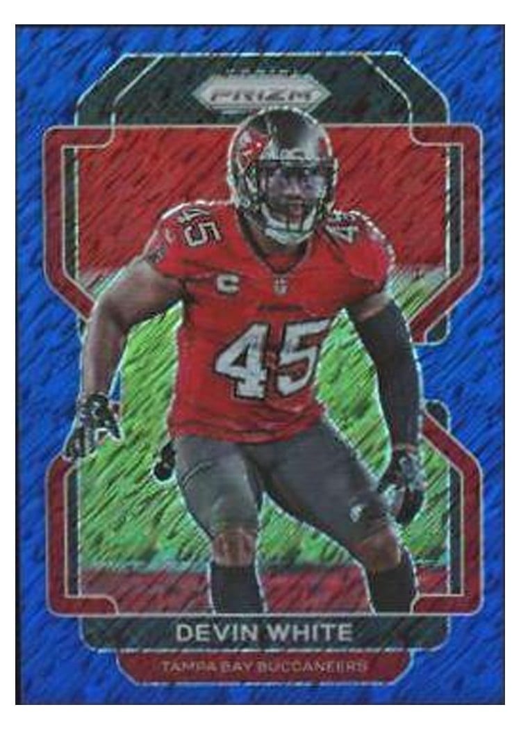 2021 Panini Prizm Base Set Devin White #296 card