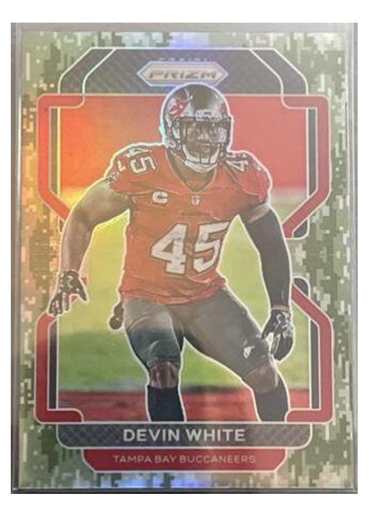 2021 Panini Prizm Base Set Devin White #296 card