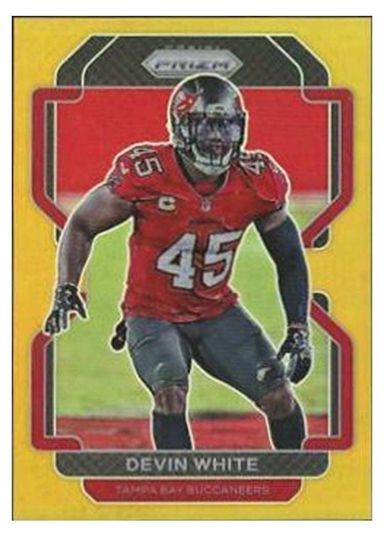 2021 Panini Prizm Base Set Devin White #296 card