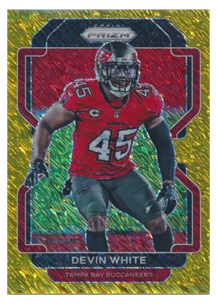 2021 Panini Prizm Base Set Devin White #296 card