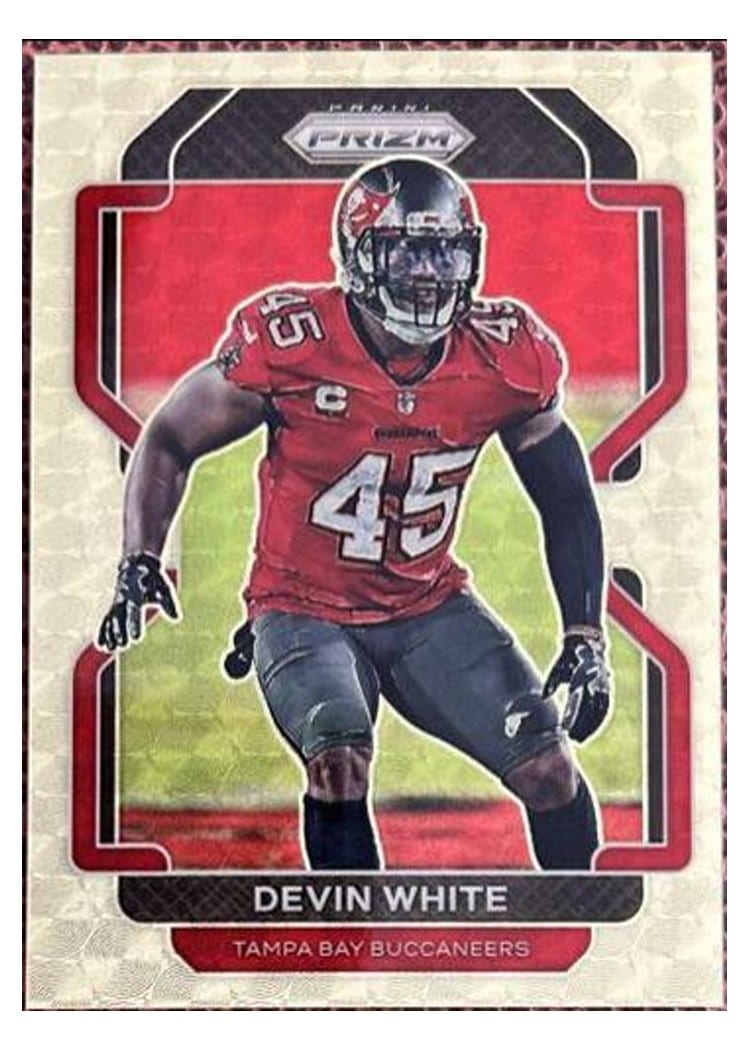 2021 Panini Prizm Base Set Devin White #296 card