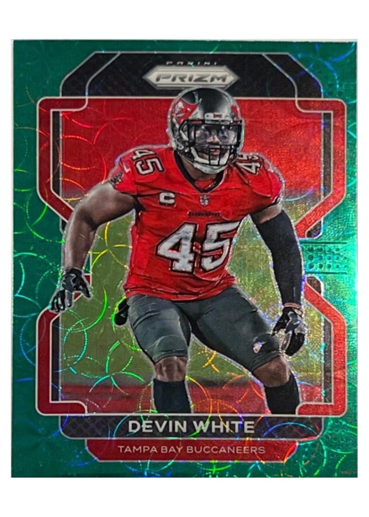 2021 Panini Prizm Base Set Devin White #296 card