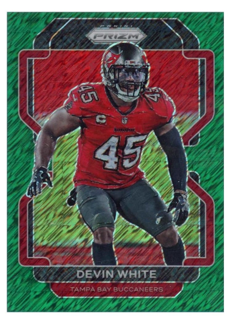 2021 Panini Prizm Base Set Devin White #296 card