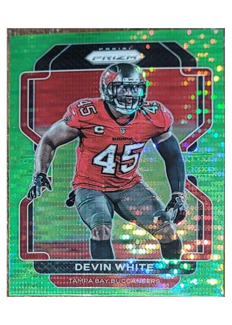 2021 Panini Prizm Base Set Devin White #296 card