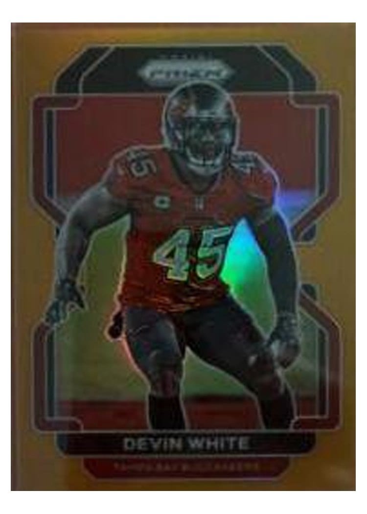 2021 Panini Prizm Base Set Devin White #296 card