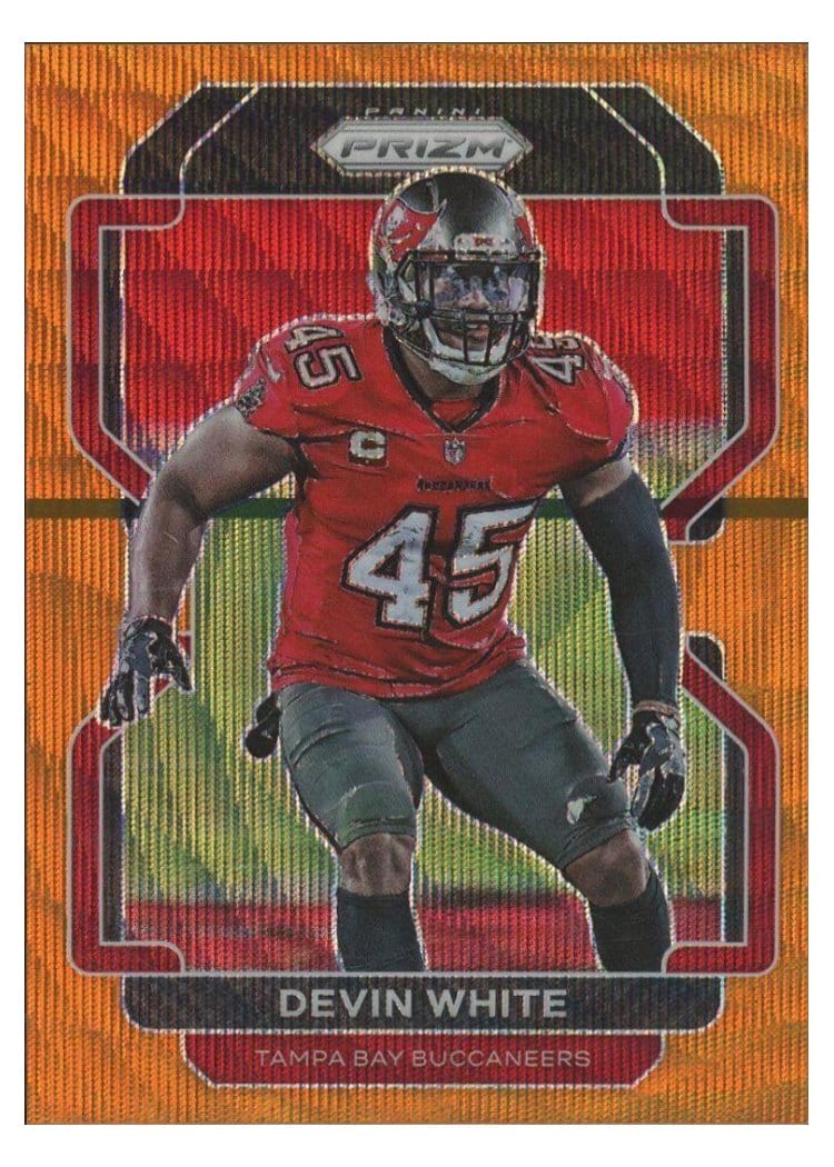 2021 Panini Prizm Base Set Devin White #296 card