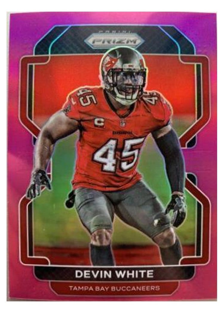 2021 Panini Prizm Base Set Devin White #296 card
