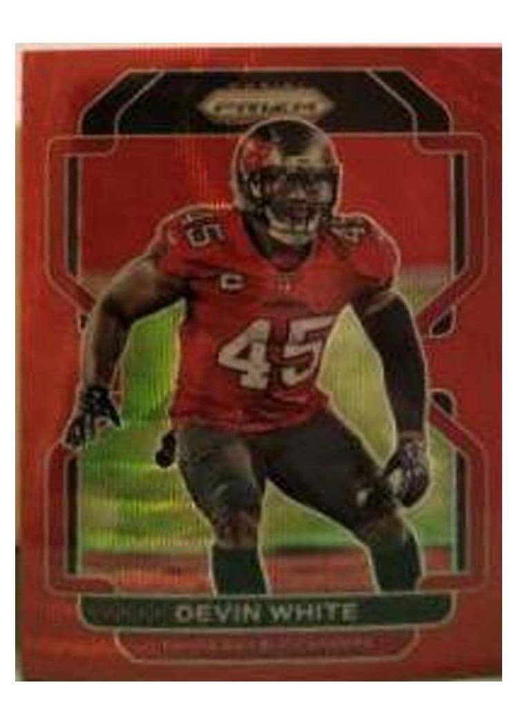 2021 Panini Prizm Base Set Devin White #296 card