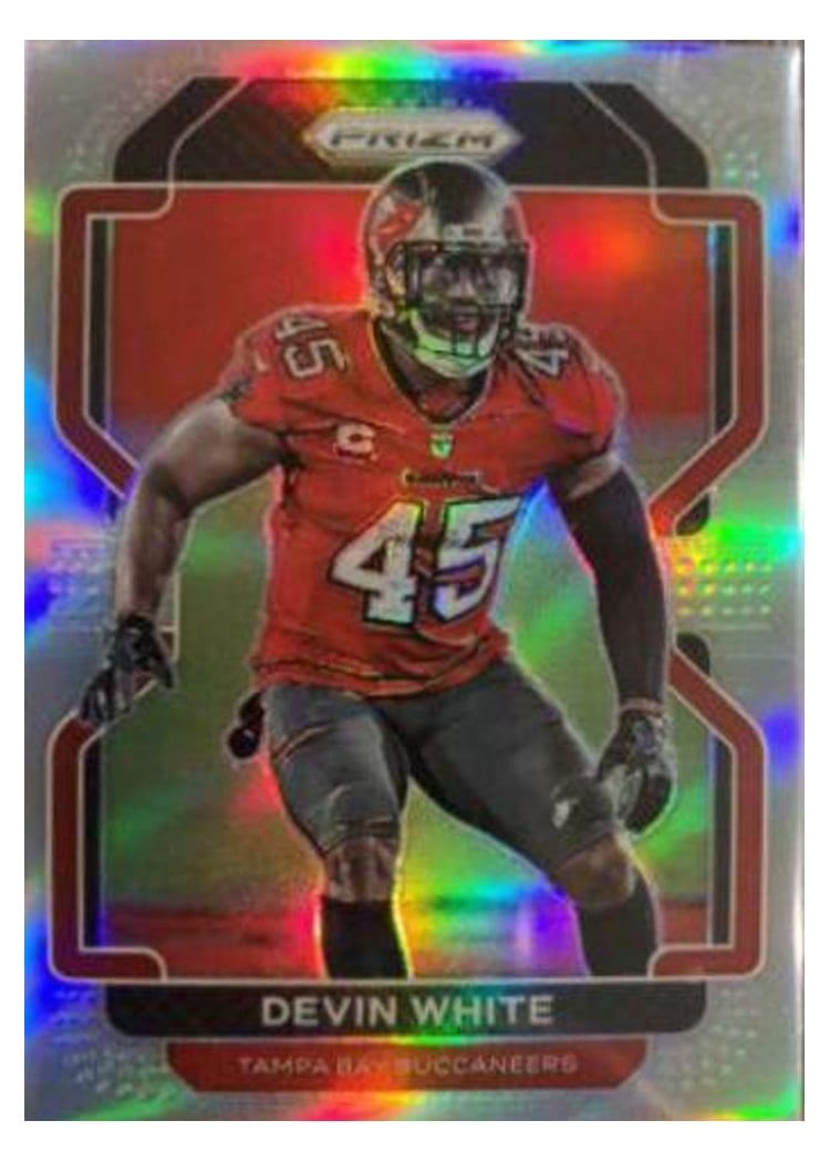 2021 Panini Prizm Base Set Devin White #296 card