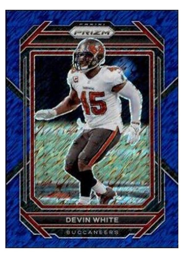 2022 Panini Prizm Base Set Devin White #279 card