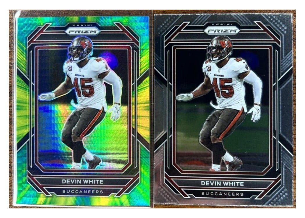 2022 Panini Prizm Base Set Devin White #279 card