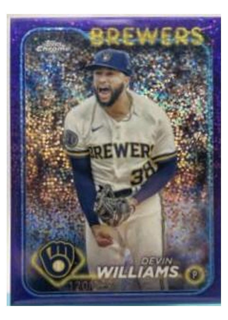 2024 Topps Chrome Base Set Devin Williams #103 card