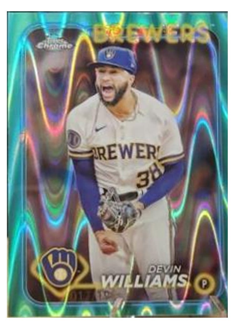 2024 Topps Chrome Base Set Devin Williams #103 card